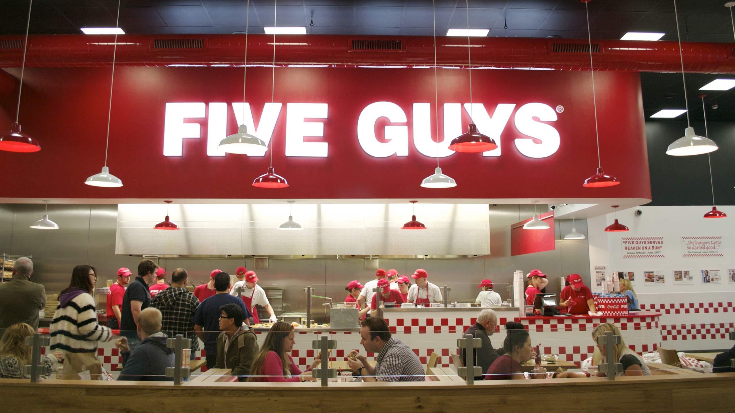 Closest Five Guys Restaurant To My Location