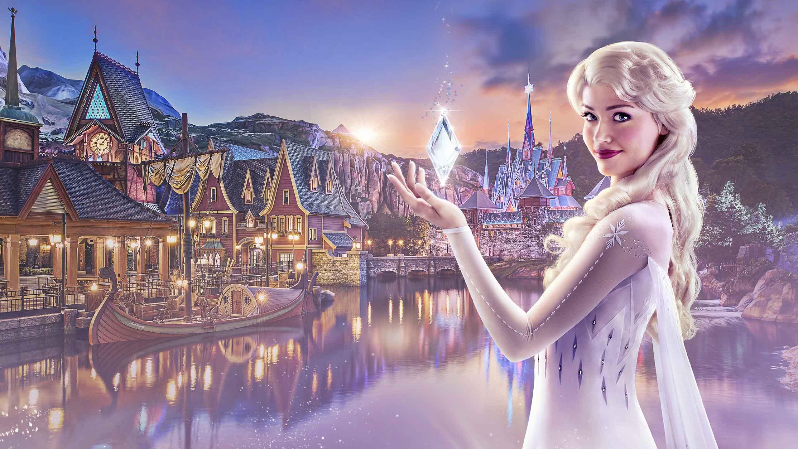 Frozen-themed area teaser