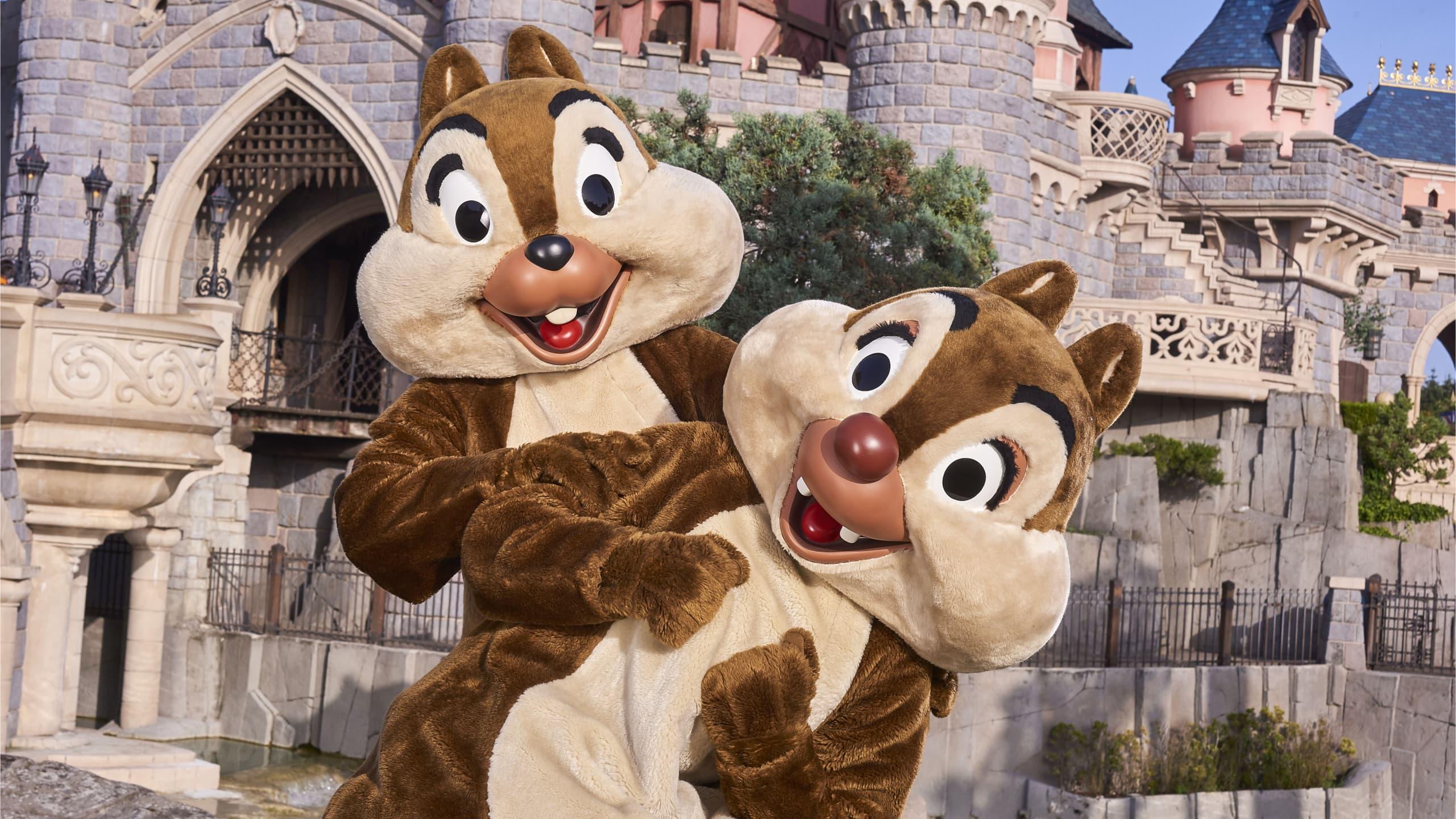 Treffen Sie Chip und Chap | Disneyland Paris