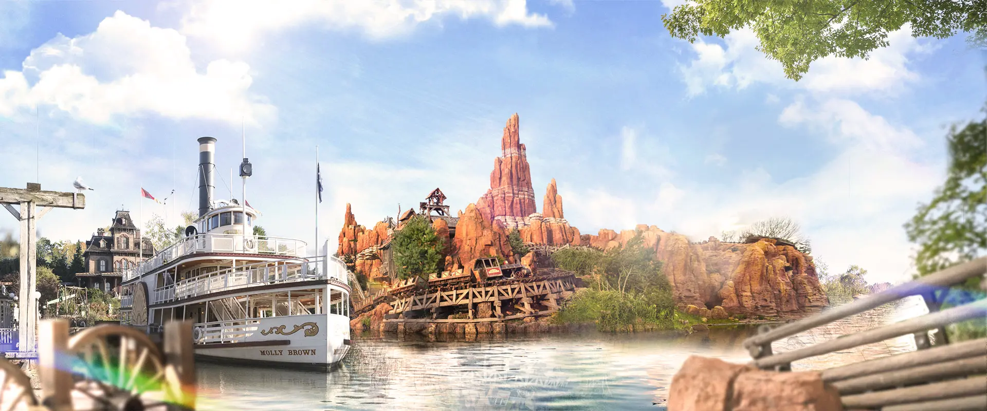 Frontierland - head on over to the Far West! | Disneyland Paris