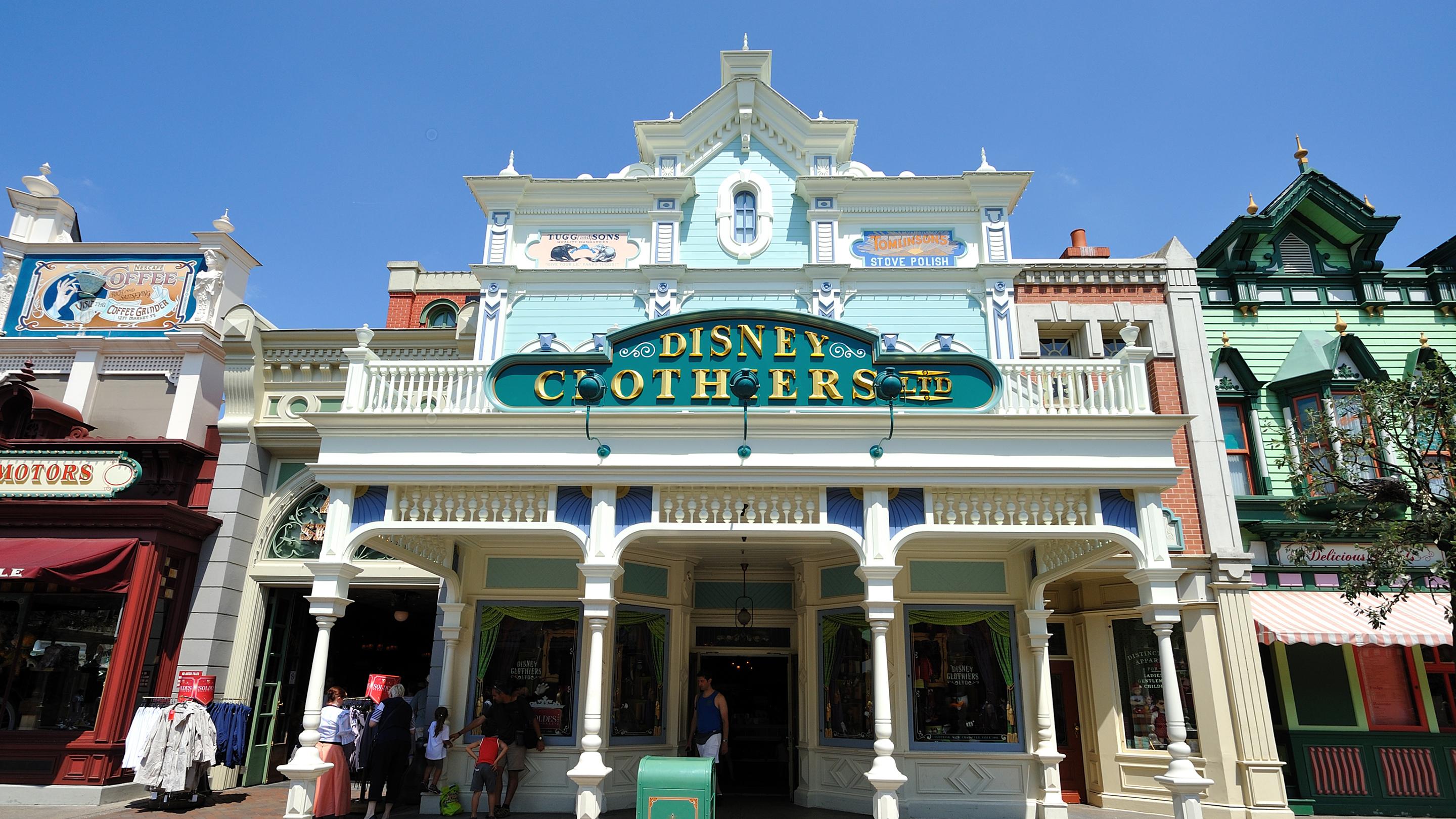 Disney Clothiers - Shop on Main Street, U.S.A. | Disneyland Paris