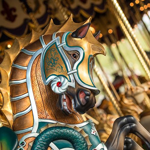 Carrousel Musical Bébé Rose - Amadeus | Leroy Merlin