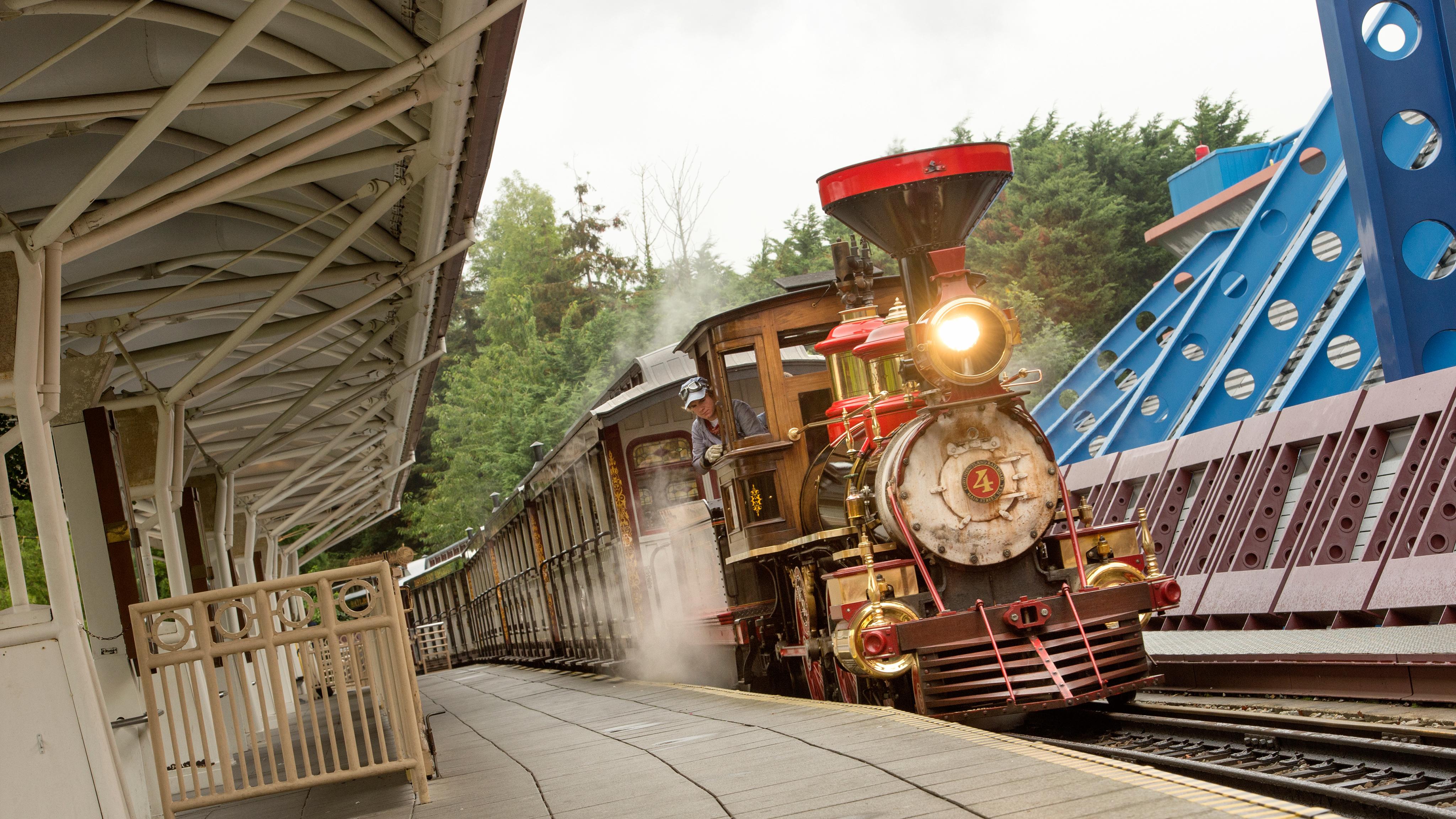 Disney paris cheap train station