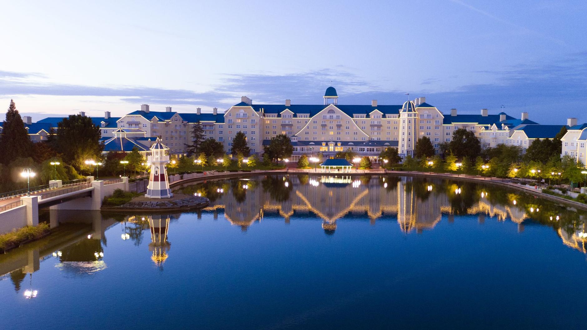 Map Of Hotels Disneyland Paris