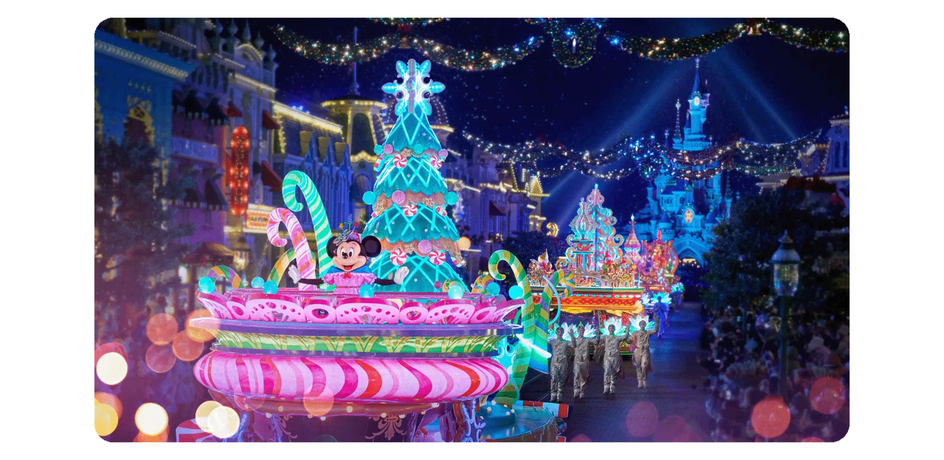 Disney Enchanted Christmas 2025 | Disneyland Paris, image size:3000x1463