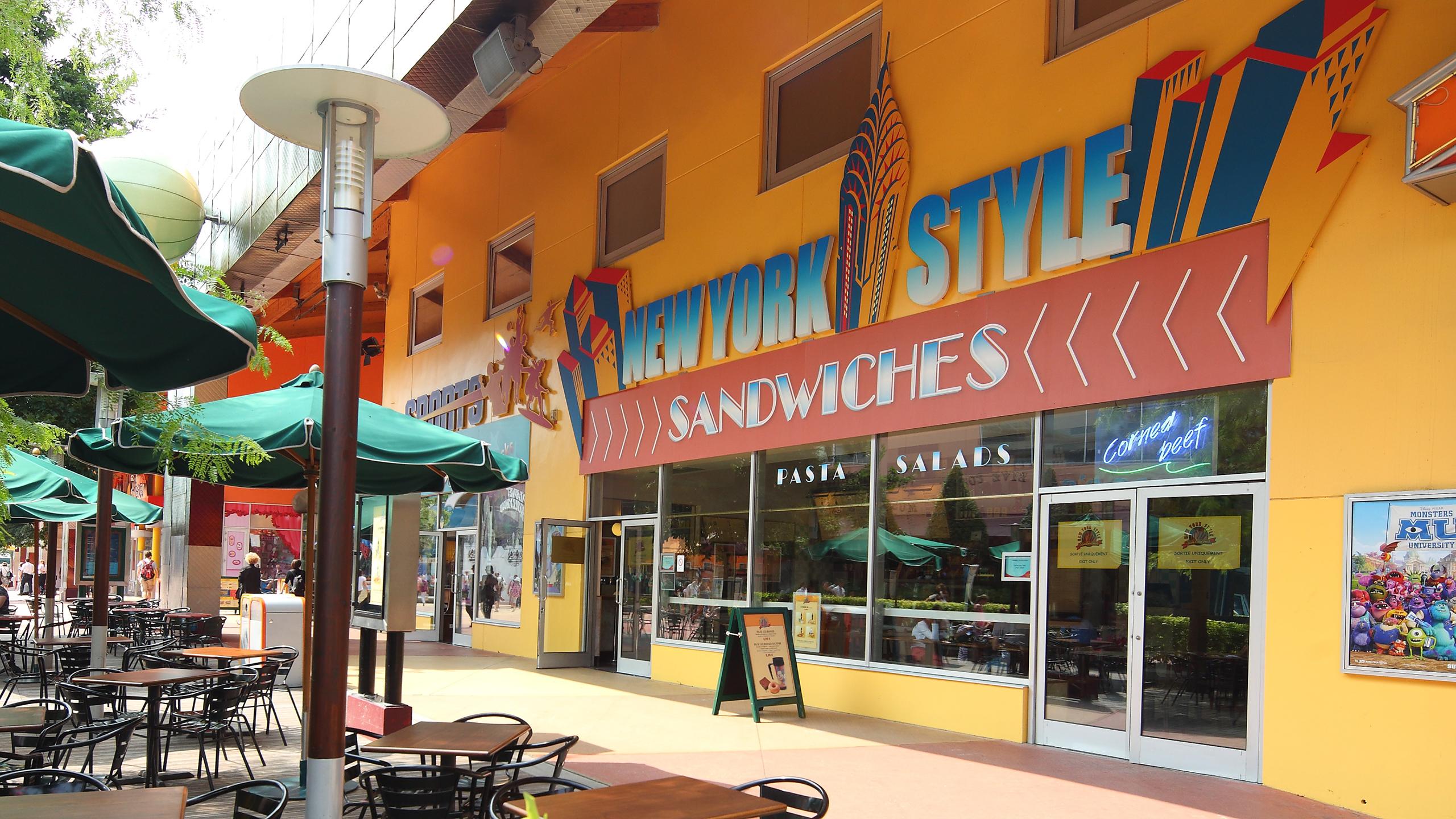 New York Style Sandwiches Disney Village Disneyland Paris