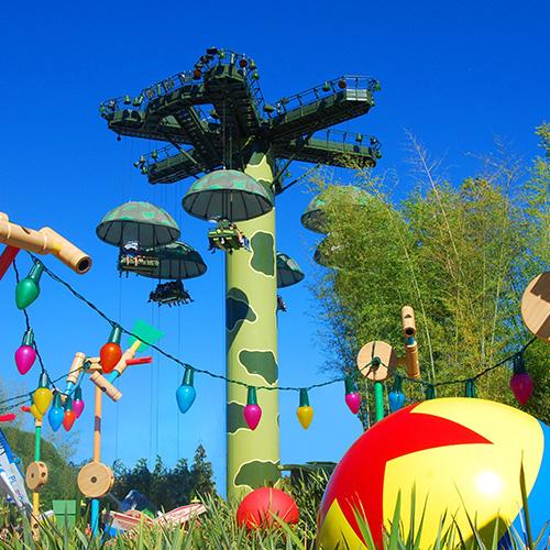 toy story parachute drop