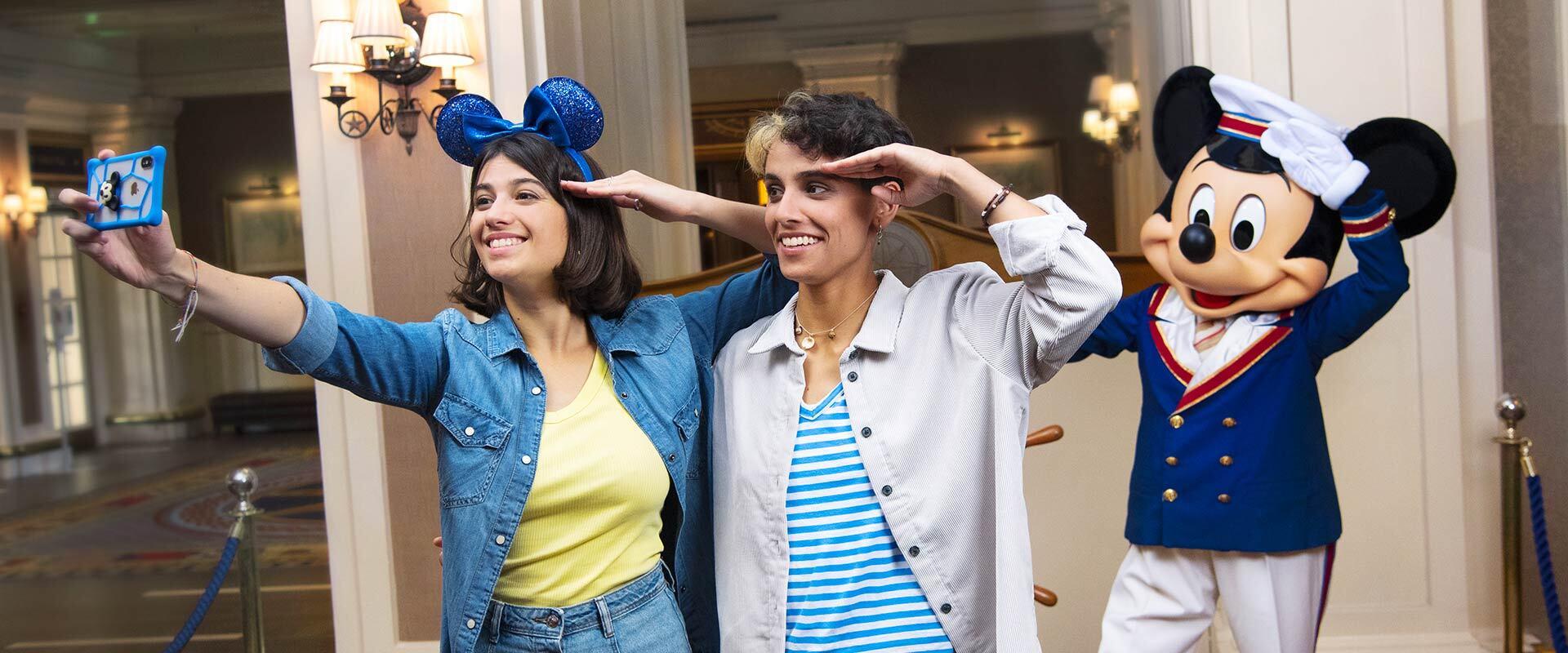 Share an unforgettable moment with Disney Characters