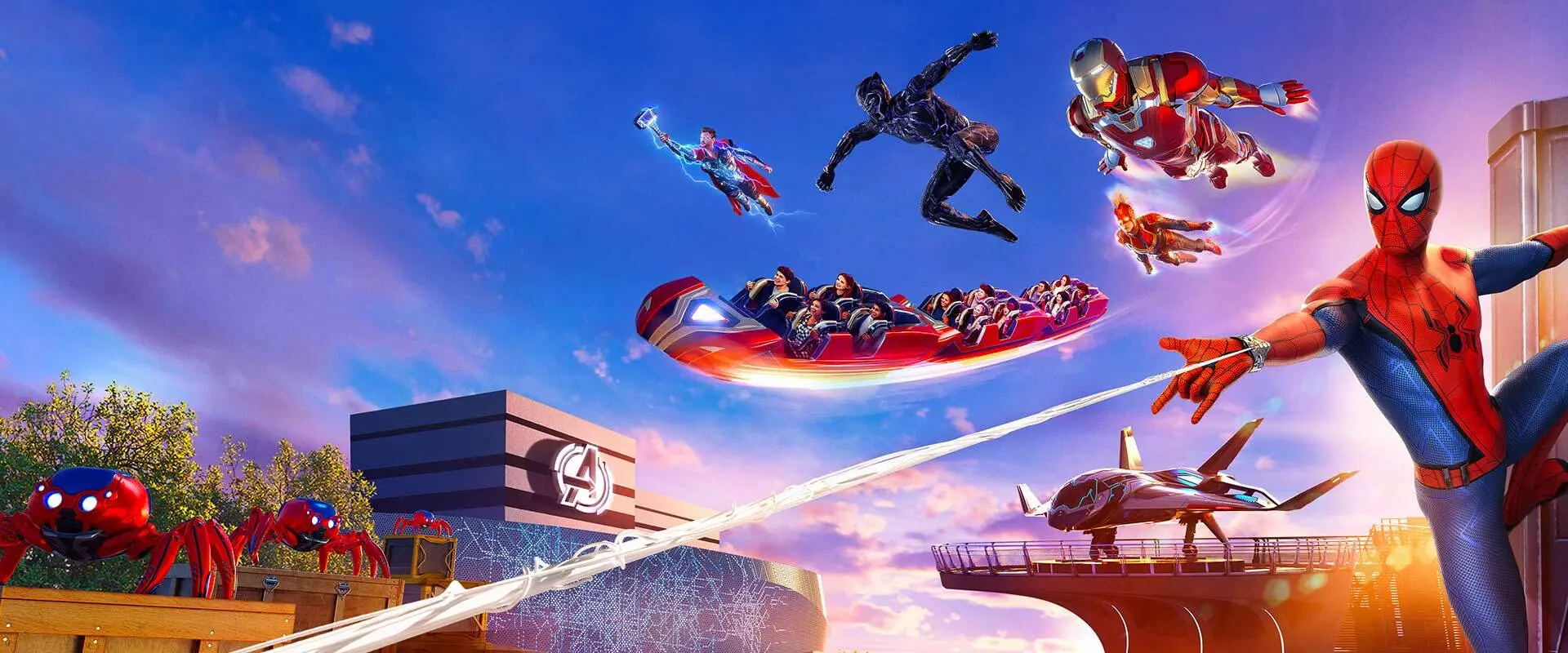 Disneyland Paris Gets Marvel Avengers Roller Coaster
