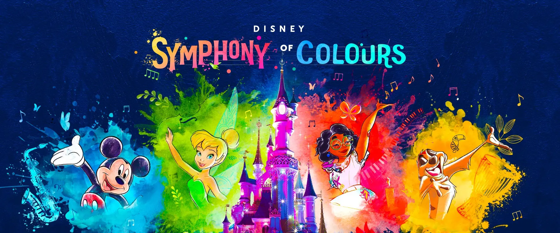 Disney Symphony of Colours | Disneyland Paris