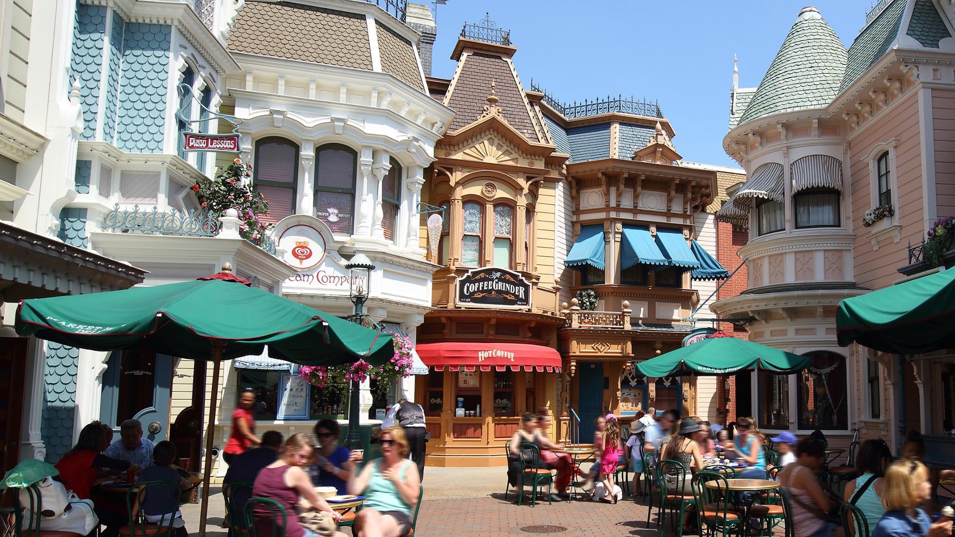 Main Street at Disneyland Paris