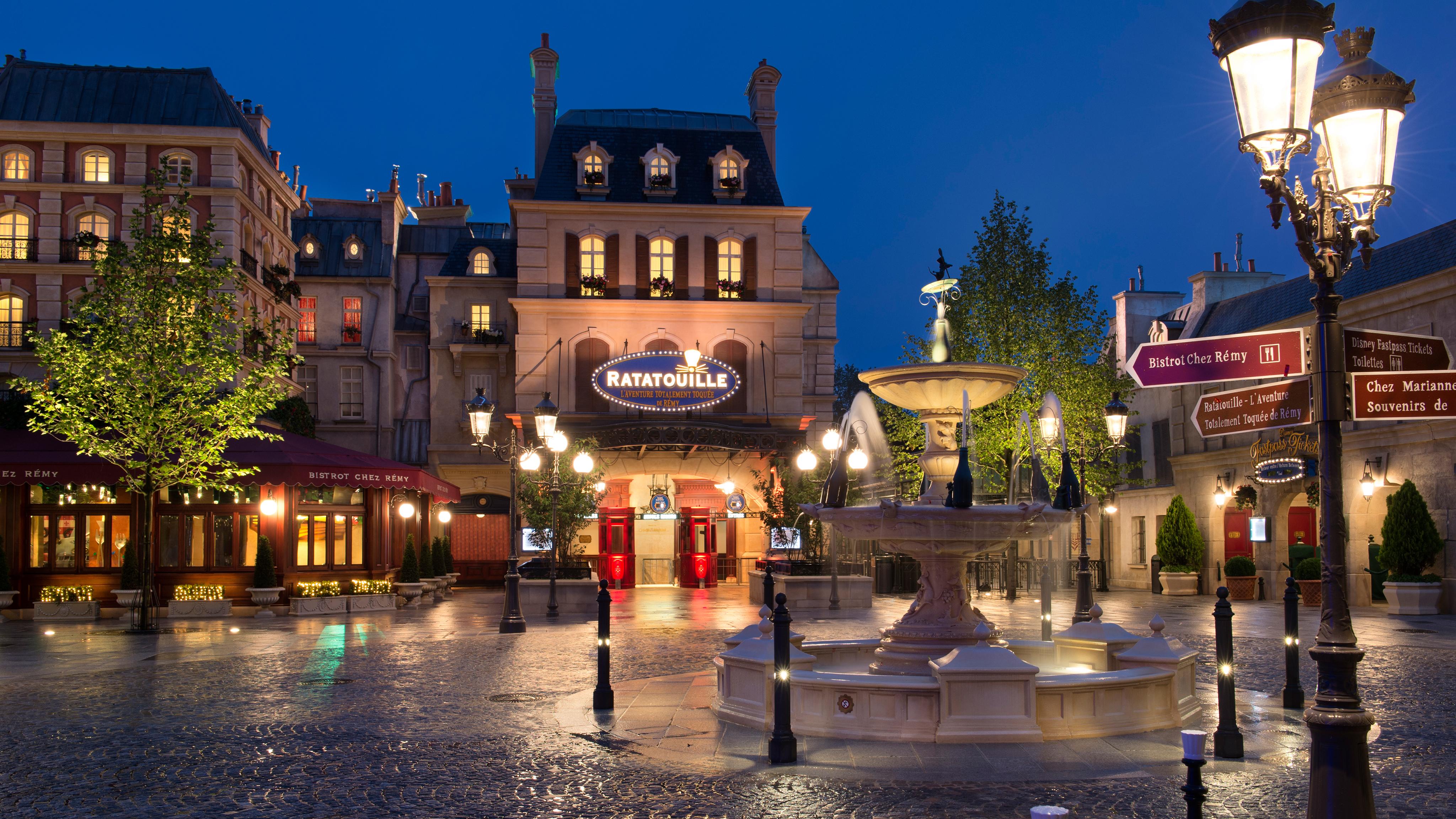 Disney Tischset Platzset Disneyland Paris Ratatouille Remy 