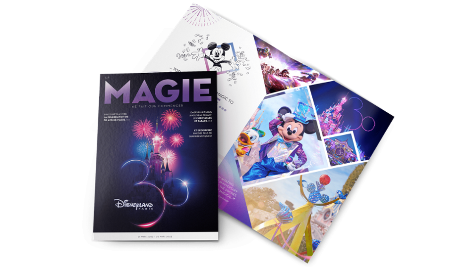 Brochure Disneyland Paris