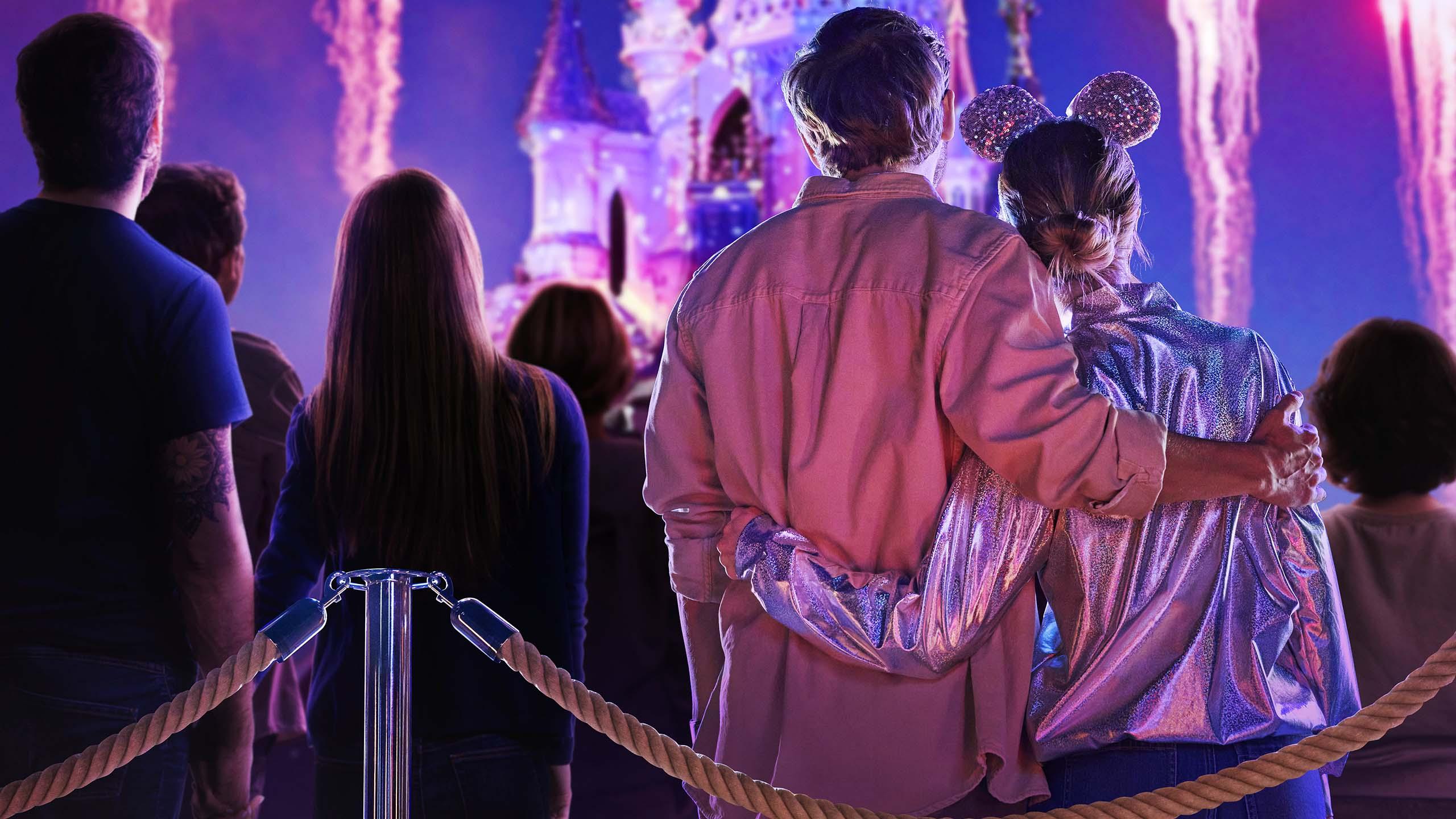 Reserved viewing area: Nighttime show