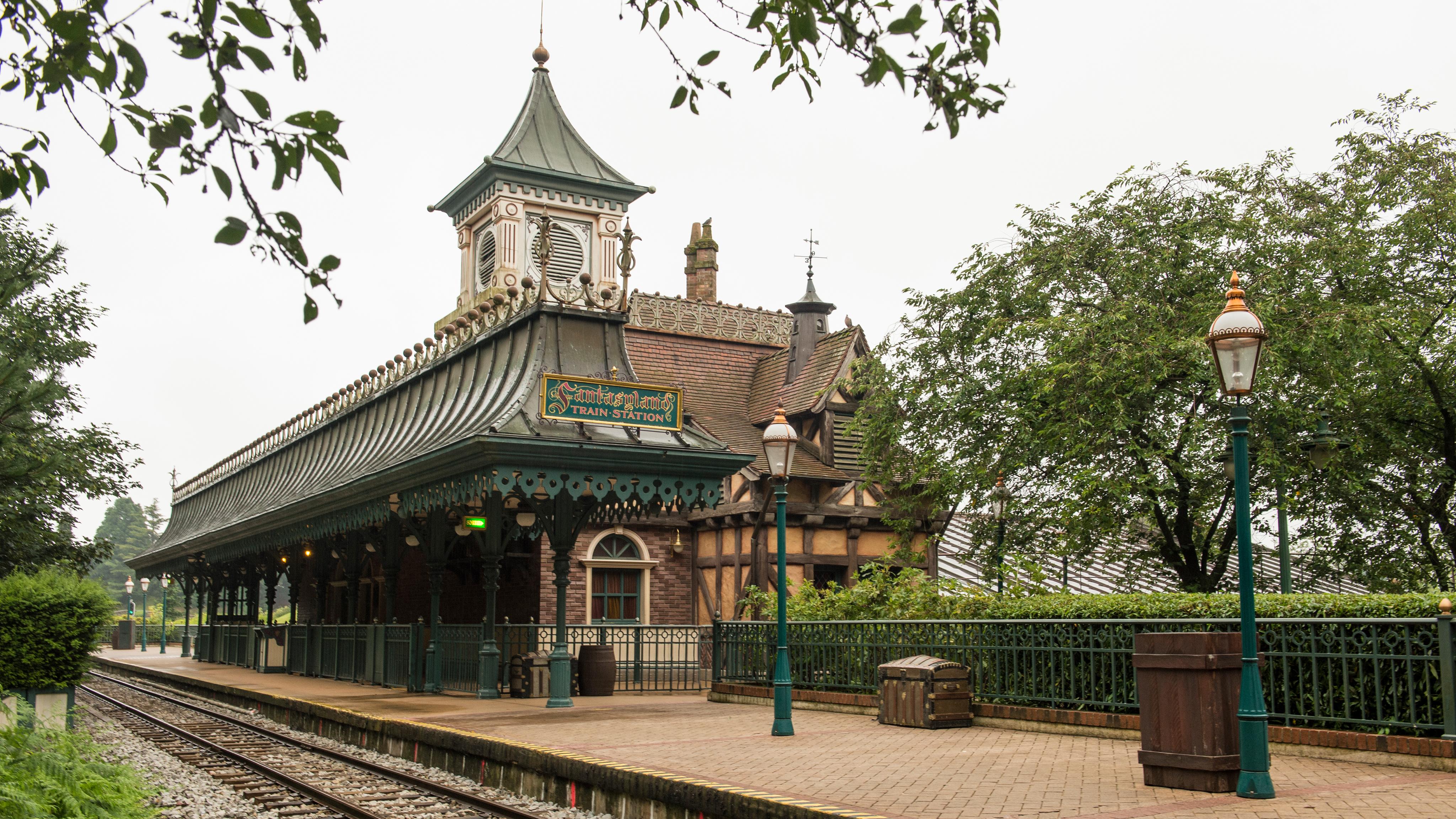 Disneyland Railroad Fantasyland Station