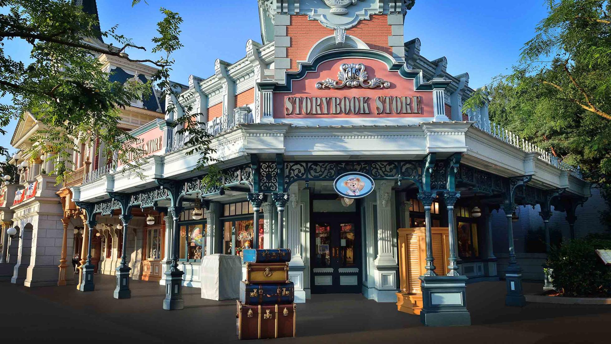 The Storybook Store Boutique sur Main Street Disneyland Paris