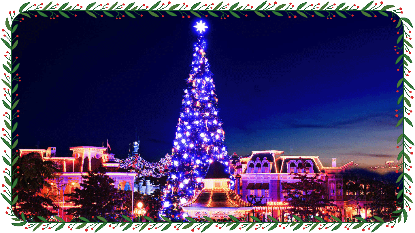 Le luci del magico Albero di Natale