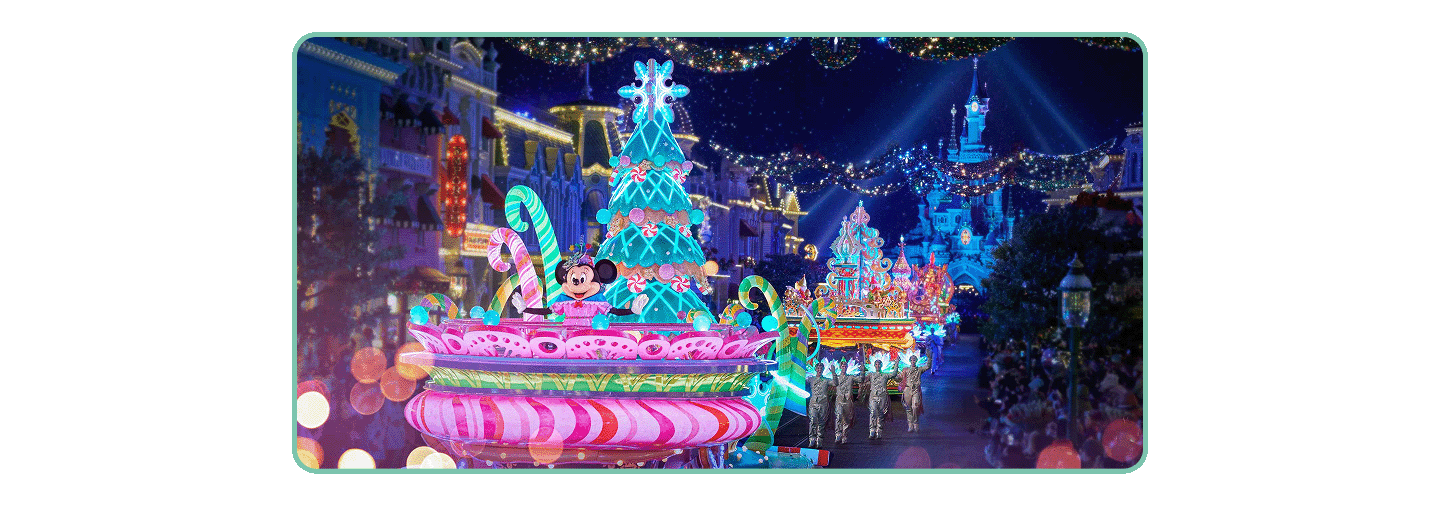 Scopri il programma della stagione natalizia nel Parco Disneyland
