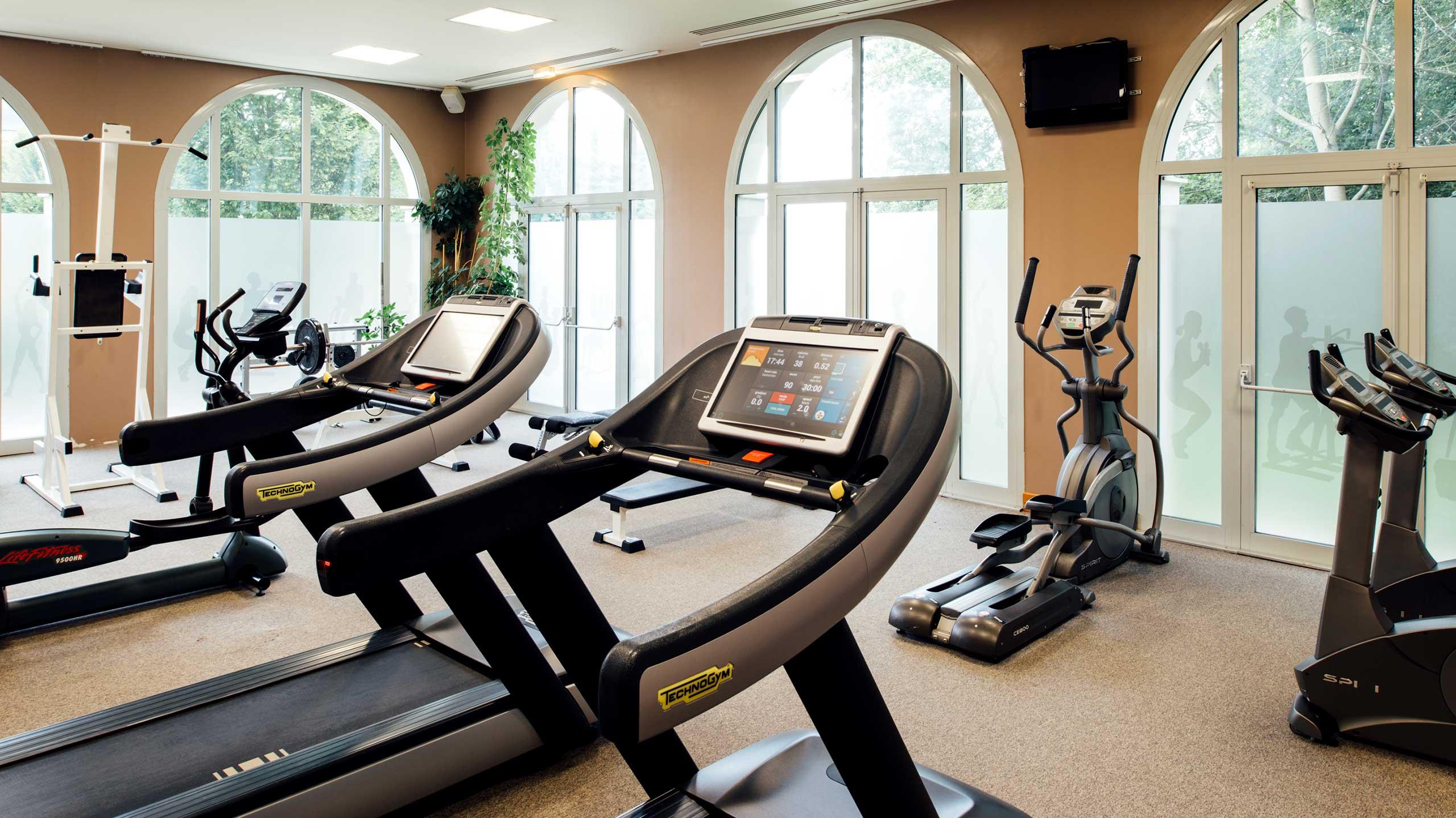 Fitnessruimte Van Parker Hotel Brussels Airport www.disneylandparis.com