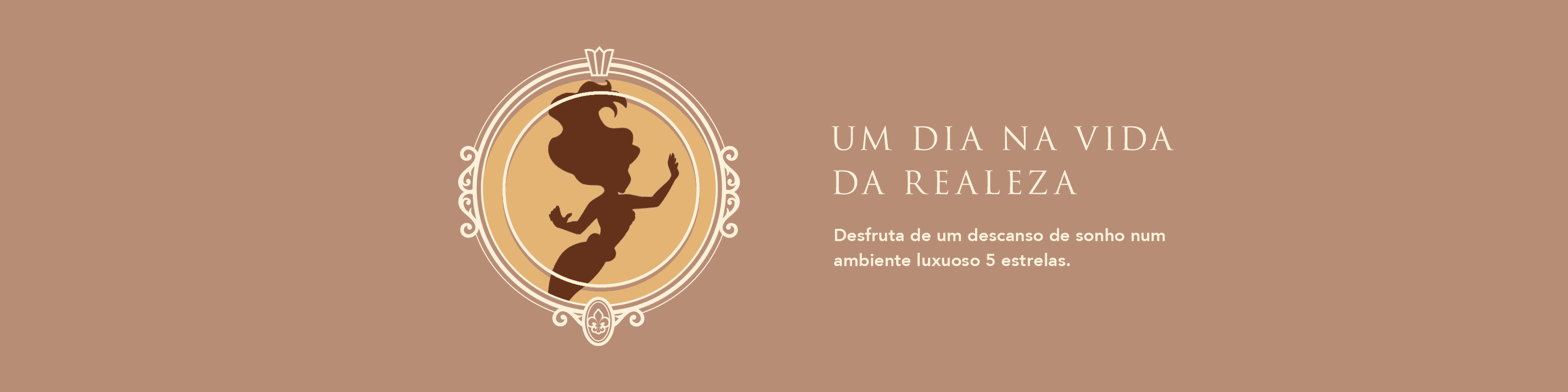 UM DIA NA VIDA DA REALEZA Desfruta de um descanso de sonho num ambiente luxuoso 5 estrelas.
